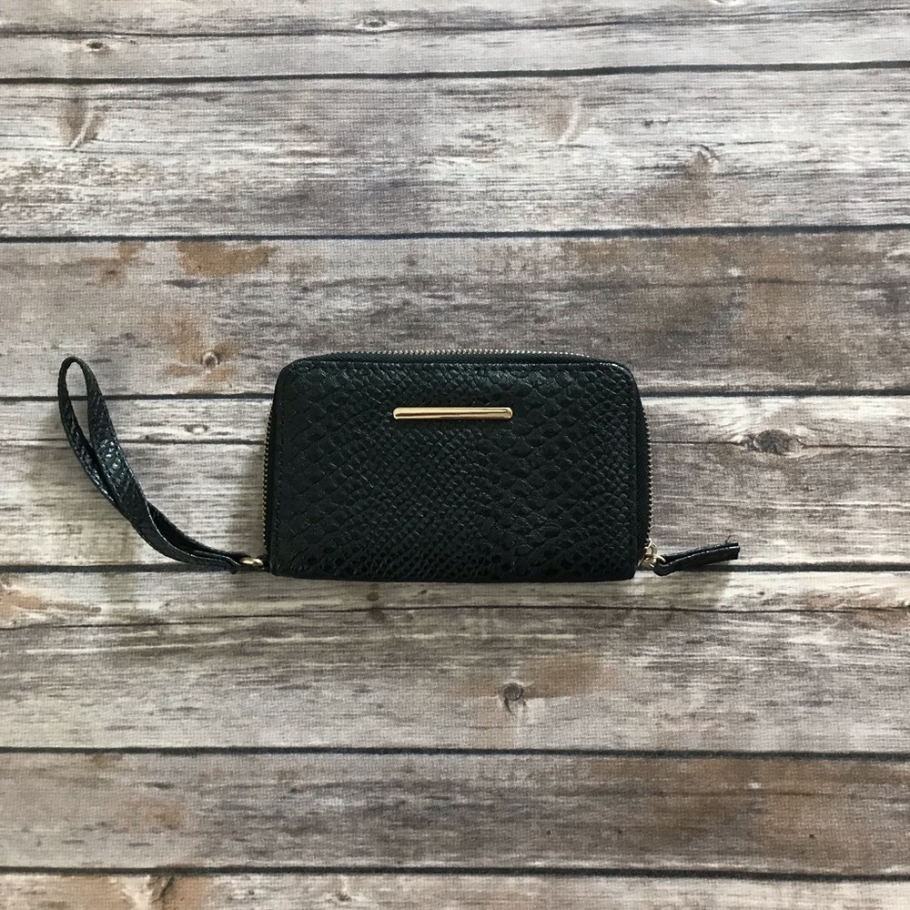 Black Wristlet Wallet